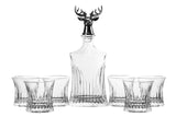 Régler 7 pièces Whisky Crystal 700 ml