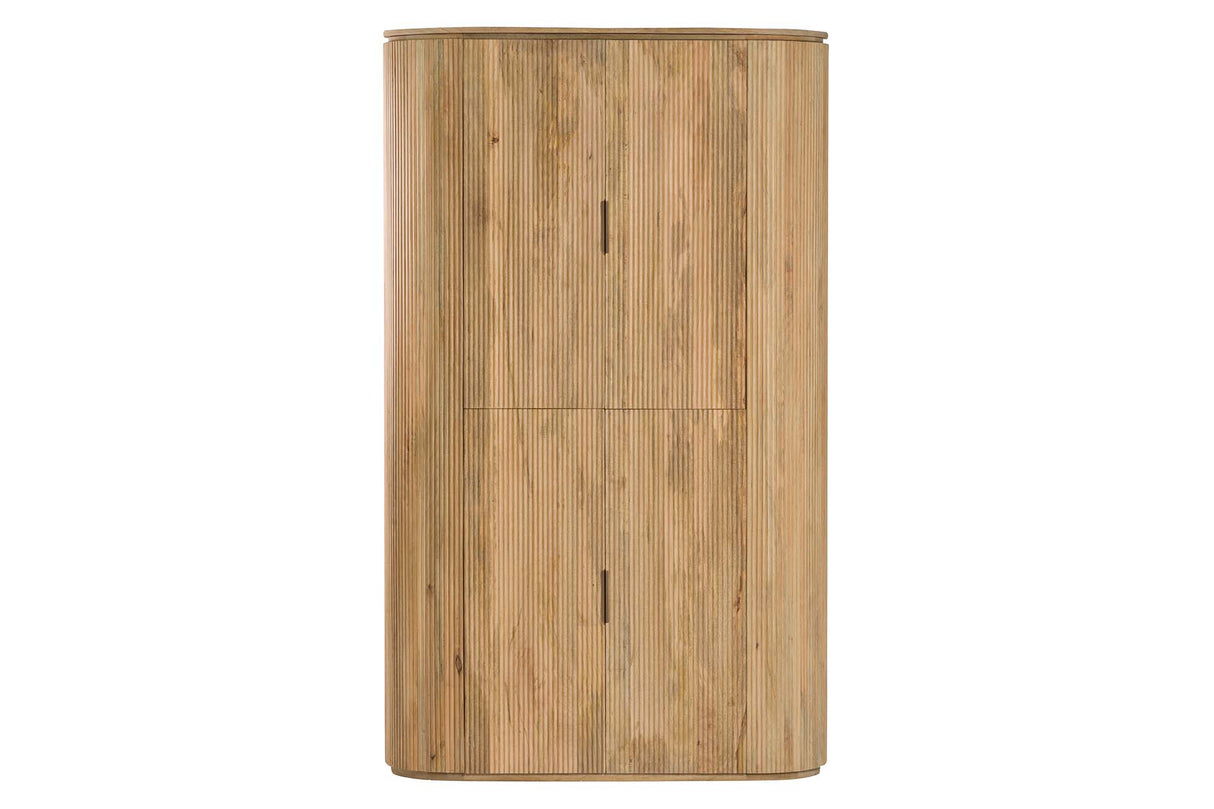 CABINET MADERA MANGO MARRON MYRA 120x45x200 CM