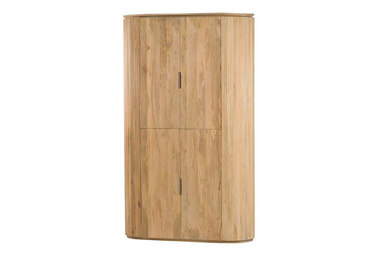 CABINET MADERA MANGO MARRON MYRA 120x45x200 CM