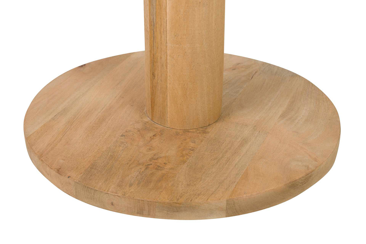 MESA COMEDOR MADERA MANGO MARMOL 70x70x75 CM