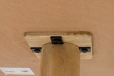 MESA COMEDOR MADERA MANGO MÁRMOL 70x70x75 CM