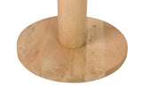 MESA COMEDOR MADERA MANGO MÁRMOL 70x70x75 CM
