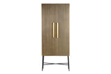 CABINET MDF METAL MARRON LUMINA 75x40x180 CM