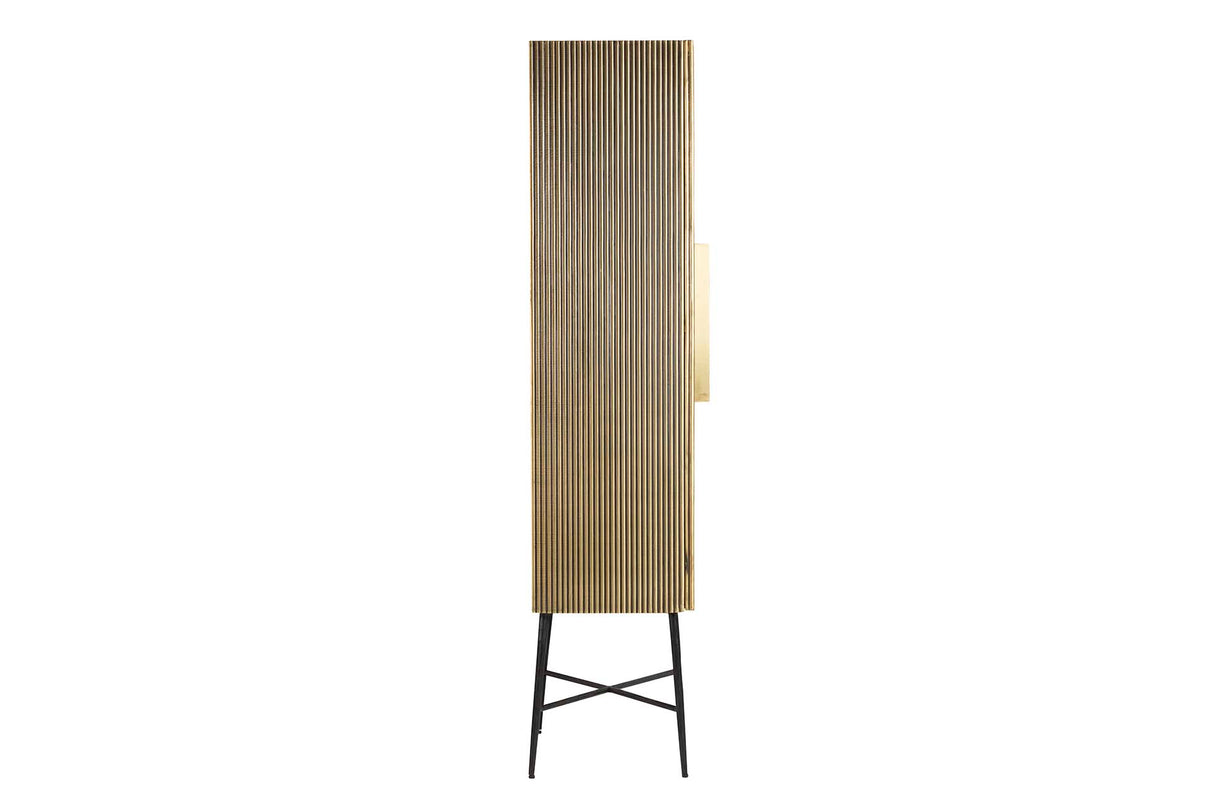 CABINET MDF METAL MARRON LUMINA 75x40x180 CM