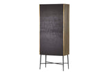 CABINET MDF METAL MARRON LUMINA 75x40x180 CM