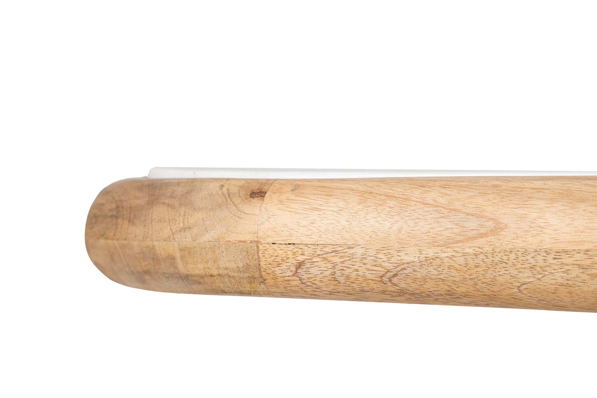 ESCRITORIO MADERA MANGO MARRON TELO 140x60x75 CM