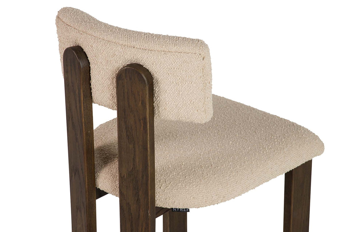 SILLA MADERA FRESNO BEIGE 48x53x78 CM