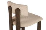 SILLA MADERA FRESNO BEIGE 48x53x78 CM