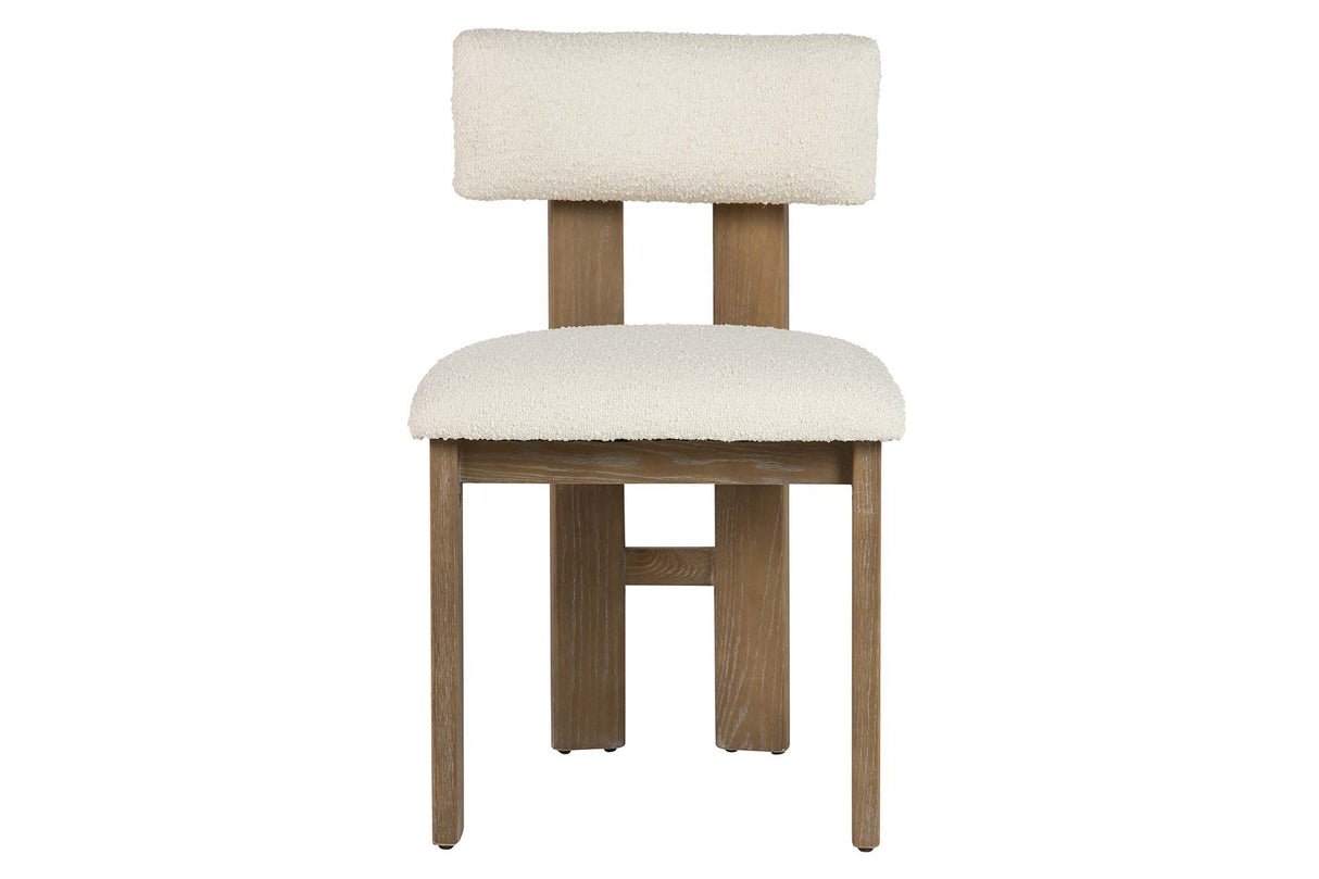 SILLA MADERA FRESNO BLANCA 48x53x78 CM