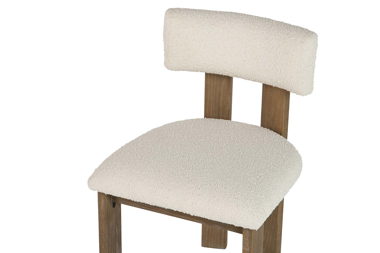 SILLA MADERA FRESNO BLANCA 48x53x78 CM