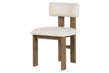 SILLA MADERA FRESNO BLANCA 48x53x78 CM