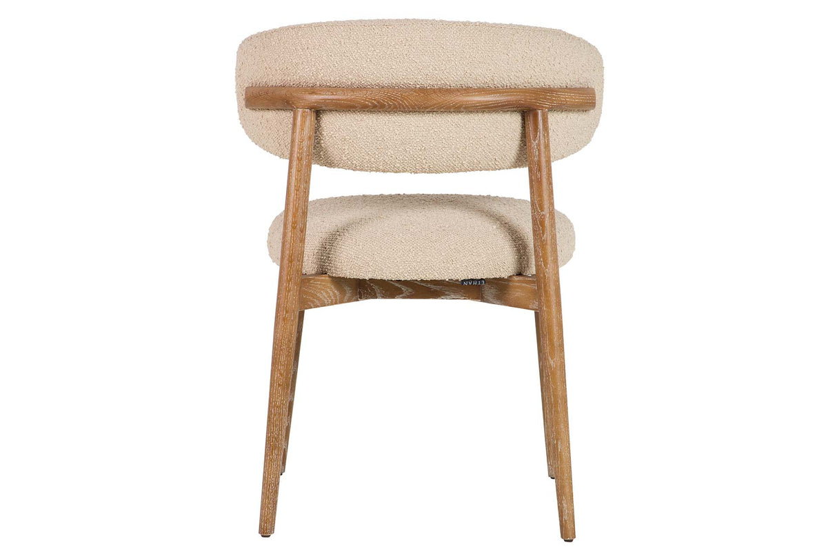 SILLA MADERA FRESNO BEIGE 59x56x80 CM