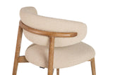 SILLA MADERA FRESNO BEIGE 59x56x80 CM