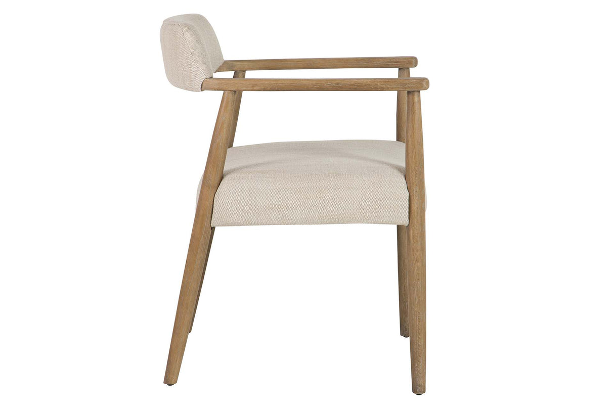 SILLA MADERA FRESNO BEIGE 59x57x74 CM