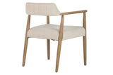 SILLA MADERA FRESNO BEIGE 59x57x74 CM