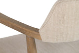 SILLA MADERA FRESNO BEIGE 59x57x74 CM