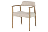 SILLA MADERA FRESNO BEIGE 59x57x74 CM