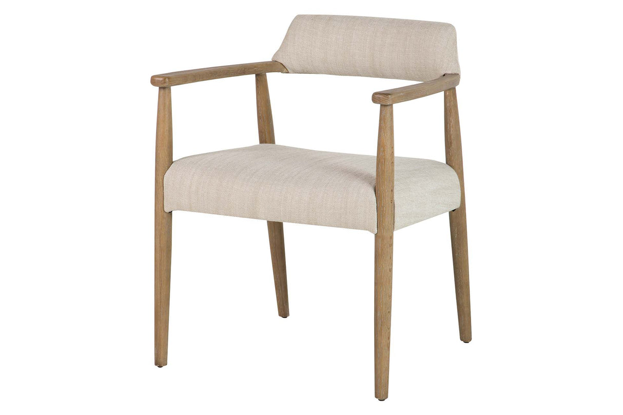 Fresno Beige Holzstuhl 59x57x74 cm