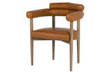 Fresno brauner Holzstuhl 66x56x79 cm