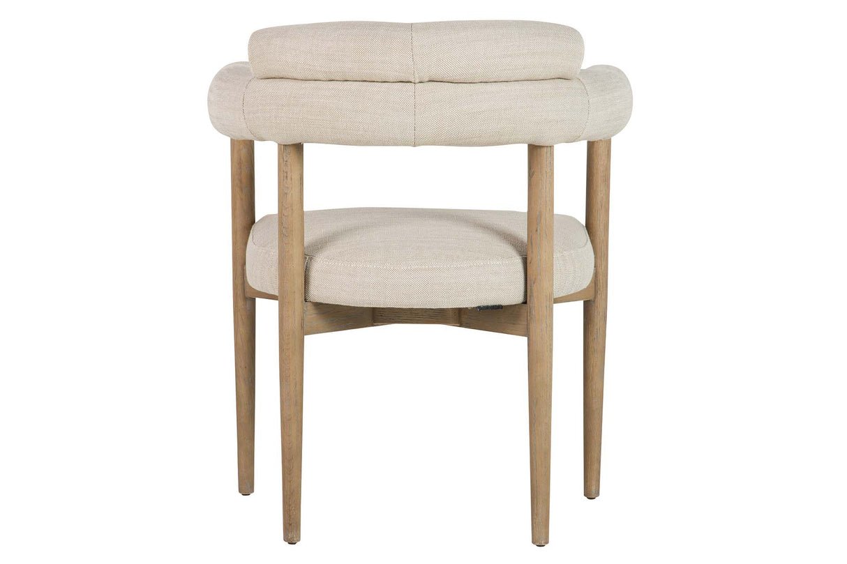 SILLA MADERA FRESNO BEIGE 66x56x79 CM