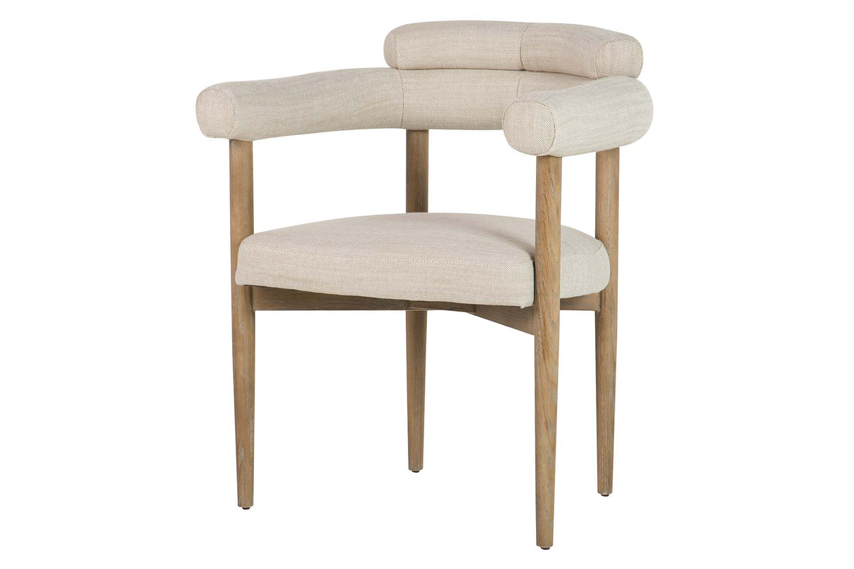 Fresno Beige Holzstuhl 66x56x79 cm