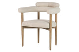 Fresno Beige Holzstuhl 66x56x79 cm