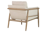 Fresno Beige Holzarm Armour 77x74x72 cm