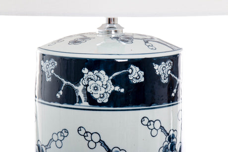 Elegant ceramic table lamp with a filadelfia design