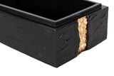 Resina Black Golden 23x13x8 cm